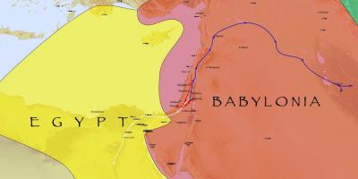 Harta e babilonisë egjipt